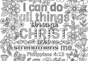 I Can Do All Things Through Christ Coloring Page Two Inspirational Coloring Pages "i Can Do All Things