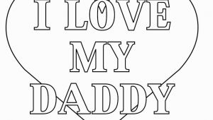 I Love Dad Coloring Pages Fathers Day Card Coloring Pages Free