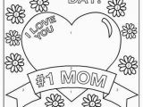 I Love You Coloring Pages Printable I Love You Mom