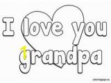 I Love You Grandpa Coloring Pages 20 Best Grandparent S Day Images