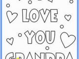 I Love You Grandpa Coloring Pages 21 Best Grandparents Day Images