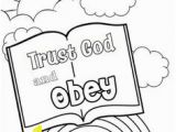 I Will Obey Coloring Page 418 Best Bible Class Images