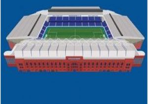 Ibrox Stadium Wall Mural Rangers F C