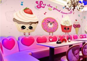 Ice Cream Wall Mural Wallpaper Coffee and Cream Wallpaper Coffee