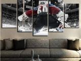 Ice Hockey Wall Murals Us $5 72 Off 5 Piece Canvas Art Ice Hockey Goalkeeper Sport Modern Decorative Paintings On Canvas Wall Art for Home Decorations Wall Decor In