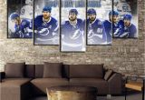 Ice Hockey Wall Murals Us $5 72 Off 5 Piece Canvas Painting Ice Hockey Team Poster Modern Decorative Paintings On Canvas Wall Art for Home Decorations Wall Decor In