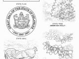 Idaho State Symbols Coloring Pages States Coloring Pages Maryland State Symbols Page Free Printable at