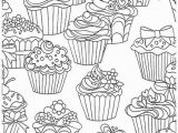 If You Give A Cat A Cupcake Coloring Page Cupcakes Pattern Free Printable Adult Coloring Pages