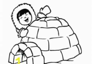 Igloo Printable Coloring Page Printable Coloring Page Eskimo – Pusat Hobi