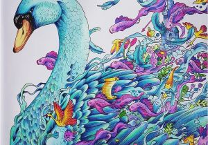 Imagimorphia Coloring Pages Swan Imagimorphia Kerby Rosanes Inspiration