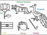 Indian Coloring Pages Print Out National Symbols Of India Coloring Printable Pages