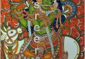 Indian Mural Painting Tutorial 355 Best Kerala Mural Painting Images In 2019