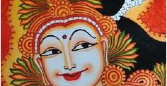 Indian Mural Painting Tutorial 355 Best Kerala Mural Painting Images In 2019