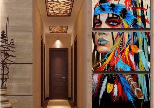 Indian Mural Wall Art Sacred Indian Native American Limited Edition 3 Piece Wall Art Canvas