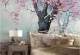 Indoor Mural Paint Custom Murals 3d Indoor Flower Design Murals Retro Style Oil