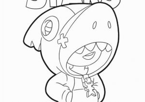 Ink Bendy Coloring Pages Shark Lean Skin From Brawl Stars Brawlstars Fanart