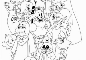 Ink Sans Coloring Pages Undertale Coloring Pages Printable