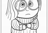 Inside Out Sadness Coloring Page Disney Coloring Pages Inside Out 2 Sadness
