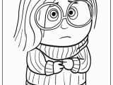 Inside Out Sadness Coloring Page Disney Coloring Pages Inside Out 2 Sadness