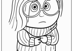 Inside Out Sadness Coloring Page Disney Coloring Pages Inside Out 2 Sadness