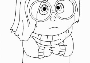 Inside Out Sadness Coloring Page Inside Out Coloring Pa Coloring Pages
