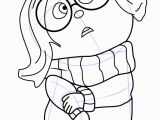 Inside Out Sadness Coloring Page Learn How to Draw Sadness From Inside Out Inside Out Step by Step Drawing Tutorials