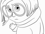Inside Out Sadness Coloring Page Sad Coloring Page Coloring Home
