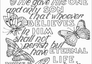 Inspirational Bible Verses Coloring Pages John 3 16 Coloring Page