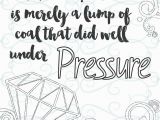 Inspirational Quote Coloring Pages for Adults Adult Inspirational Coloring Page Printable 15 Under Pressure