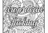 Inspirational Quotes Coloring Pages Printable Amazon Be F Cking Awesome and Color An Adult Coloring