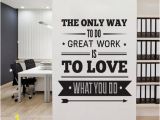 Inspirational Quotes Wall Murals Fice Decor Typography Inspirational Quote Wall Decoration