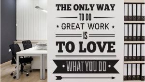 Inspirational Quotes Wall Murals Fice Decor Typography Inspirational Quote Wall Decoration