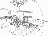 International Space Station Coloring Page International Space Station Coloring Page – Color Bros