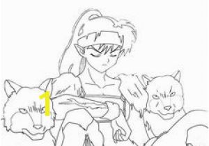 Inuyasha Coloring Pages 134 Best Inuyasha Images