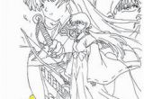 Inuyasha Coloring Pages 1515 Best Coloring Sheets Images In 2018