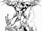 Invincible Iron Man Coloring Page Iron Man by Bob Layton