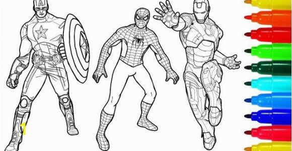 Iron Man and Spiderman Coloring Pages 27 Wonderful Image Of Coloring Pages Spiderman with Images