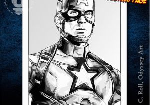 Iron Man Captain America Coloring Pages Avengers Captain America Coloring Page