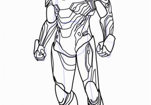 Iron Man Cartoon Coloring Pages Step by Step How to Draw Iron Man From Avengers Infinity