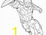 Iron Man Civil War Coloring Pages Man 1 Captain Marvel Drawing with Colour