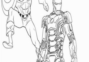 Iron Man Coloring Book Page Printable Captain America Coloring Pages 14 Sheets In 2020