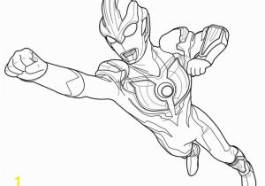 Iron Man Coloring Pages for toddlers Ultraman Ginga Flying Coloring Page for Kids Dengan Gambar