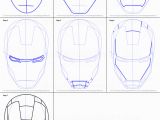 Iron Man Drawing for Coloring How to Draw Iron Man S Helmet Printable Step by Step Drawing