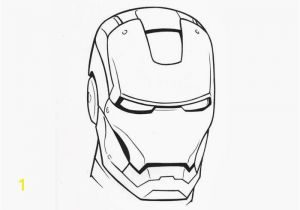 Iron Man Face Coloring Pages George Du 17gd01 On Pinterest