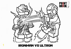 Iron Man Lego Coloring Pages Disegno Da Colorare Per Bambini Lego Iron Man Vs Ultron