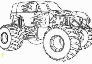 Iron Man Monster Truck Coloring Page Free Monster Truck Coloring Page