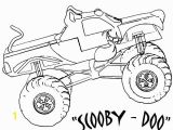 Iron Man Monster Truck Coloring Page Monster Jam Scooby Doo Monster Truck Coloring Pages Color