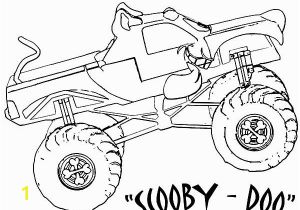 Iron Man Monster Truck Coloring Page Monster Jam Scooby Doo Monster Truck Coloring Pages Color