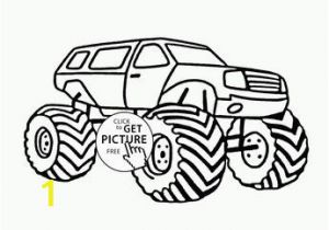 Iron Man Monster Truck Coloring Page Terminator Monster Truck From Show Coloring Page for Kids