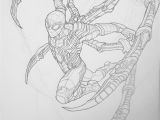 Iron Spider Coloring Pages Infinity War Artstation Infinity War